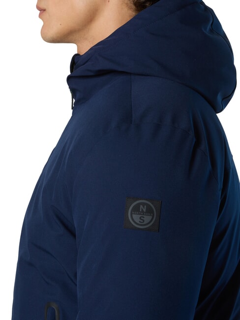 NORTH TECH veste &agrave; capuche bleu marine - Vestes pour hommes