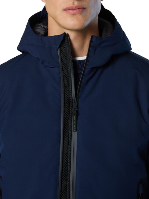 NORTH TECH veste &agrave; capuche bleu marine - Vestes pour hommes