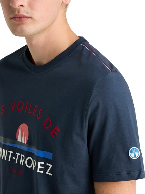 LVDST T-shirt en coton bleu marine - T-shirt