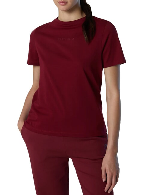 CORE T-shirt en coton rouge fonc&eacute; - T-shirt