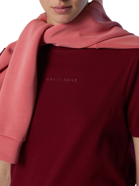 CORE T-shirt en coton rouge fonc&eacute; - T-shirt