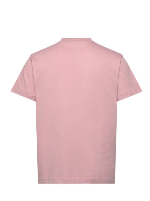 LEFT CHEST T-shirt en coton &agrave; coupe ample mauve brumeux - T-shirt