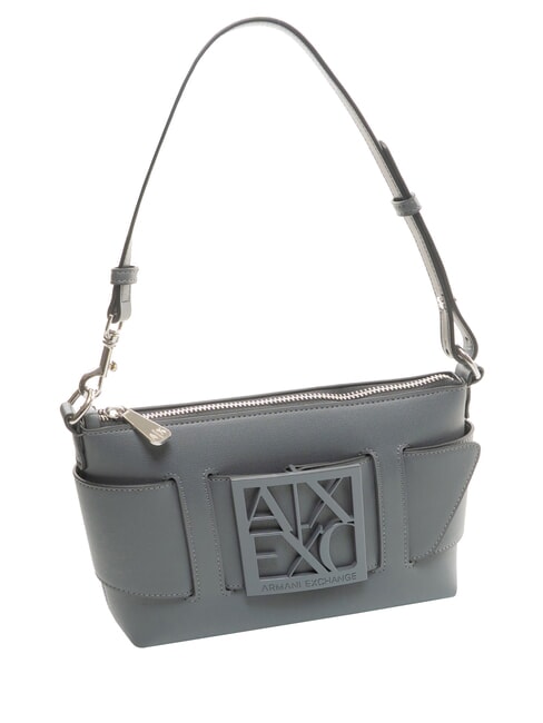 A|X BUCKLE Sac d'&eacute;paule acier froid - Sacs pour Femme