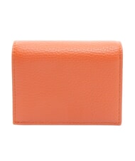 COCCINELLE METALLIC SOFT Petit portefeuille en cuir rouge grenadine - Portefeuilles Femme - 3