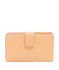 COCCINELLE METALLIC SOFT Portefeuille en cuir textur&eacute; lever du soleil - Portefeuilles Femme - 3