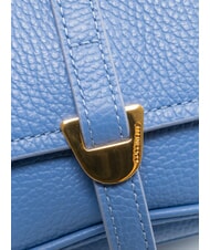 COCCINELLE CAMPUS  Mini sac bandouli&egrave;re en cuir bleu - Sacs pour Femme - 4