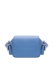 COCCINELLE CAMPUS Mini sac bandouli&egrave;re, en cuir bleu - Sacs pour Femme - 4