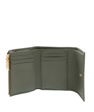 COCCINELLE METALLIC SOFT  Petit portefeuille en cuir algues - Portefeuilles Femme - 2