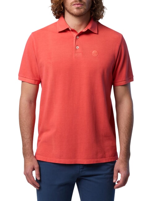 CORE Polo avec logo brod&eacute; paprika - chemise polo