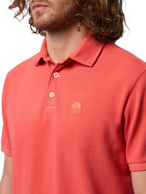 CORE Polo avec logo brod&eacute; paprika - chemise polo