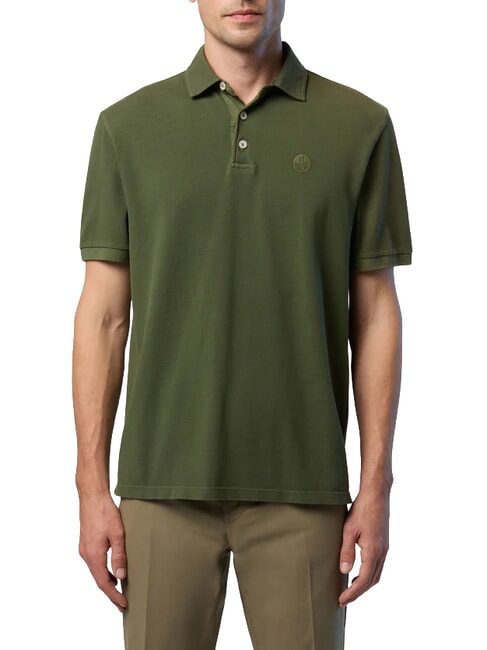 CORE Polo avec logo brod&eacute; vert fonc&eacute; - chemise polo