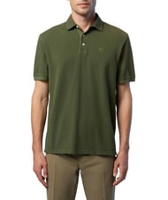 NORTH SAILS CORE Polo avec logo brod&eacute; vert fonc&eacute; - chemise polo - 2