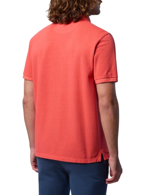CORE Polo avec logo brod&eacute; paprika - chemise polo