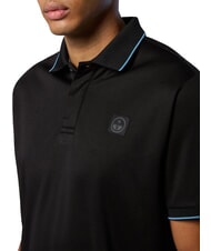 NORTH SAILS NORTH TECH polo d&eacute;contract&eacute; &agrave; manches courtes noir - chemise polo - 3