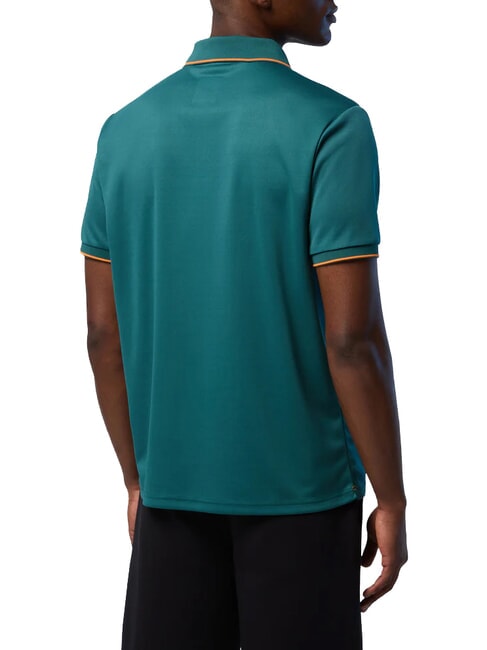 NORTH TECH polo d&eacute;contract&eacute; &agrave; manches courtes m&eacute;diterran&eacute;en - chemise polo