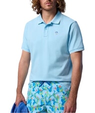 NORTH SAILS COLLAR STRIPED Polo &agrave; manches courtes en coton bleu doux - chemise polo - 2