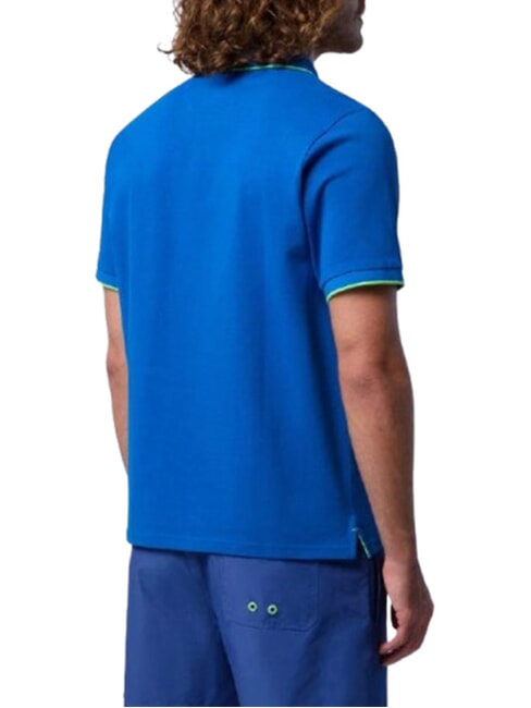 CORE polo 100% coton plage bleue - chemise polo