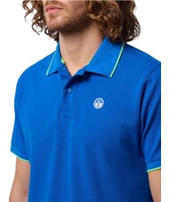 NORTH SAILS CORE polo 100% coton plage bleue - chemise polo - 5