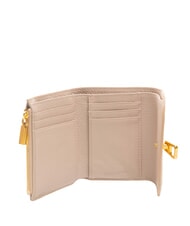 COCCINELLE MAGIE portefeuille en cuir martel&eacute; de taille moyenne rosaces - Portefeuilles Femme - 2