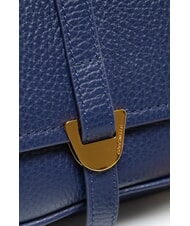 COCCINELLE CAMPUS  Mini sac bandouli&egrave;re en cuir bleu roi - Sacs pour Femme - 3