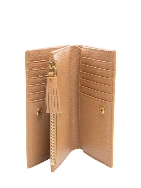 TASSEL Portefeuille en cuir martel&eacute; peaux - Portefeuilles Femme