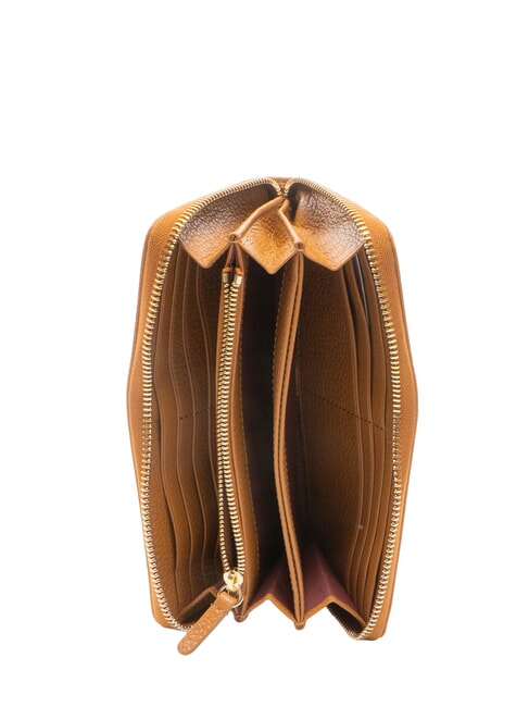 METALLIC SOFT Portefeuille en cuir textur&eacute; CUIR - Portefeuilles Femme