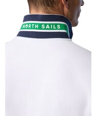 NORTH SAILS CORE polo en coton &agrave; manches courtes blanc - chemise polo - 3