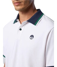 NORTH SAILS CORE polo en coton &agrave; manches courtes blanc - chemise polo - 5