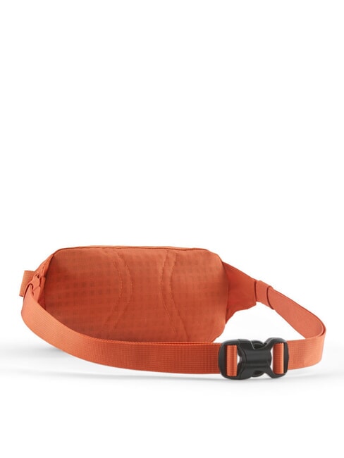 TERRAVIA MINI Petite pochette pliable orange charbon - Sacs banane