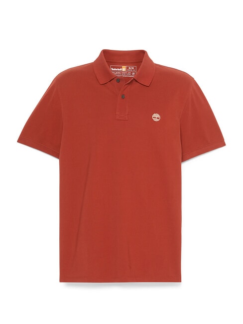 MILLERS RIVER polo en coton henn&eacute; br&ucirc;l&eacute; - chemise polo
