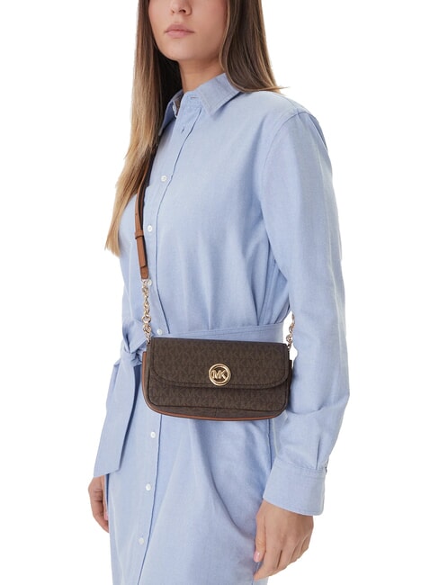 NOLITA Mini sac bandouli&egrave;re brun/gland - Sacs pour Femme