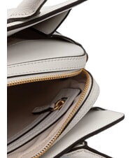 MICHAEL KORS LAILA Sac &agrave; main en cuir avec bandouli&egrave;re blanc optique - Sacs pour Femme - 4