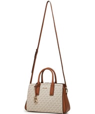 MICHAEL KORS LAILA Sac &agrave; main avec bandouli&egrave;re vanille/acrn - Sacs pour Femme - 3