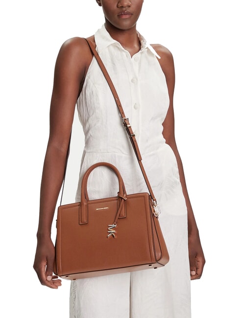 LAILA Sac &agrave; main en cuir avec bandouli&egrave;re bagage - Sacs pour Femme