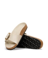 BIRKENSTOCK MADRID BIG BUCKLE sandales en cuir hu&icirc;tre brillante - Chaussures Femme - 4