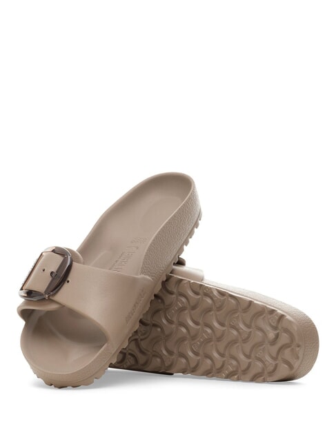 MADRID BIG BUCKLE Sandales gris taupe - Chaussures Femme