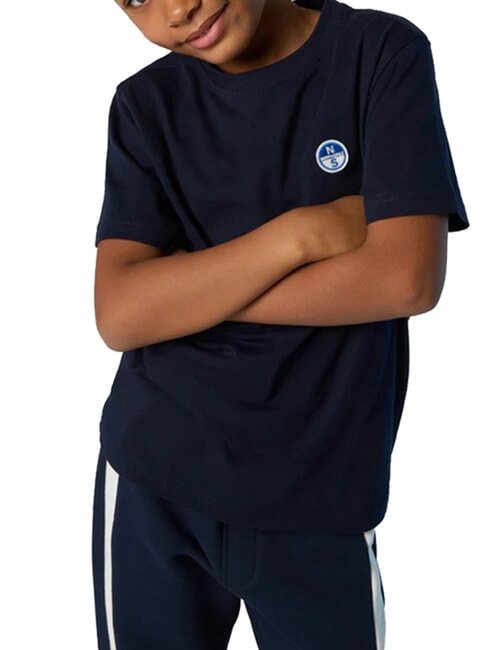 CORE T-shirt &agrave; col rond bleu marine - Tee-shirt enfant