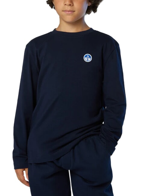 CORE T-shirt &agrave; manches longues bleu marine - Tee-shirt enfant