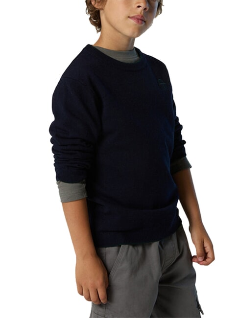 CORE Pull en m&eacute;lange de cachemire bleu marine - Pulls pour hommes