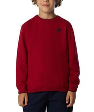 NORTH SAILS CORE Pull en m&eacute;lange de cachemire lave rouge - Pulls pour enfants - 2