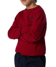 NORTH SAILS CORE Pull en m&eacute;lange de cachemire lave rouge - Pulls pour enfants - 4