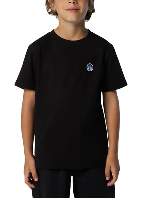 CORE T-shirt &agrave; col rond noir - Tee-shirt enfant