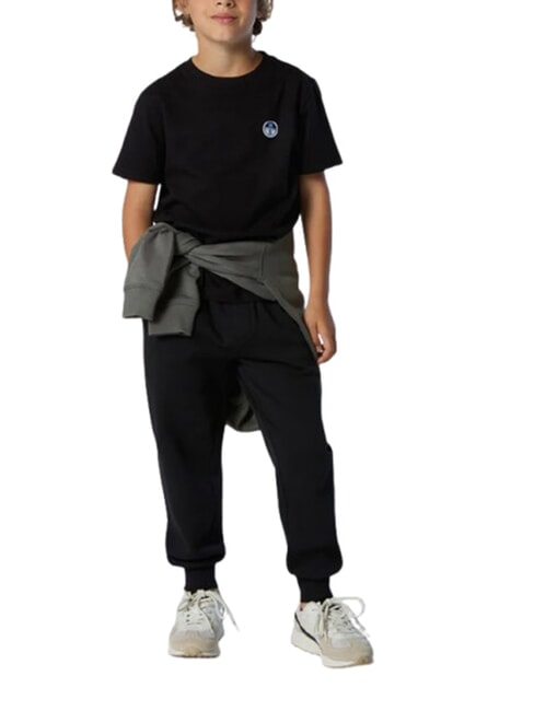 CORE T-shirt &agrave; col rond noir - Tee-shirt enfant