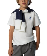 NORTH SAILS CORE T-shirt &agrave; col rond Guimauve - Tee-shirt enfant - 4