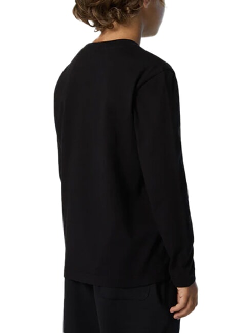 CORE T-shirt &agrave; manches longues noir - Tee-shirt enfant