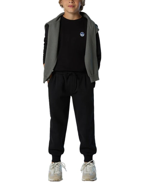 CORE T-shirt &agrave; manches longues noir - Tee-shirt enfant