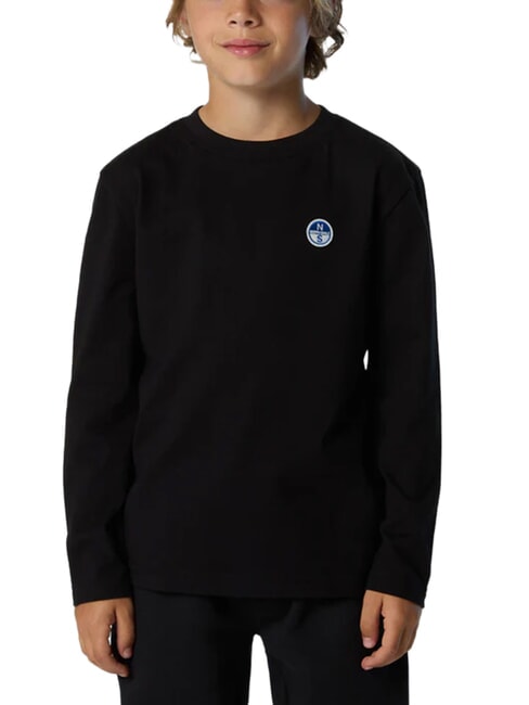 CORE T-shirt &agrave; manches longues noir - Tee-shirt enfant