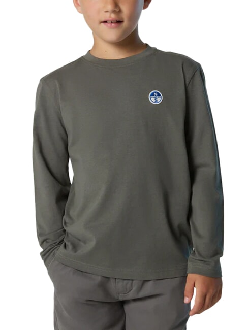 CORE T-shirt &agrave; manches longues ville grise - Tee-shirt enfant