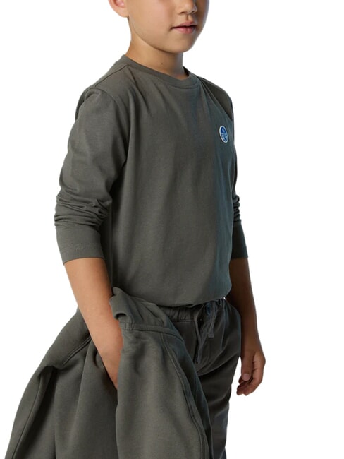 CORE T-shirt &agrave; manches longues ville grise - Tee-shirt enfant