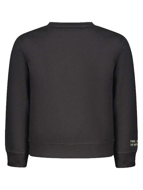 CORE Sweat-shirt unisexe en coton biologique noir - B&eacute;b&eacute; Sweat